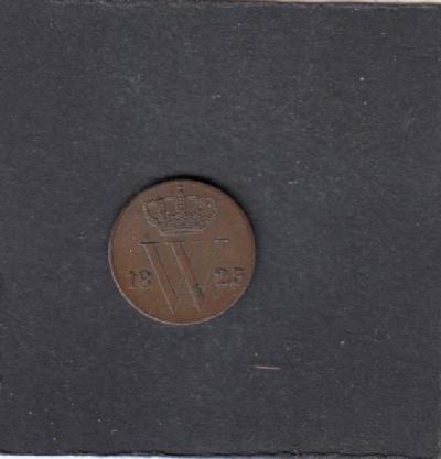 Beschrijving: 1/2 Cent WILLEM I
